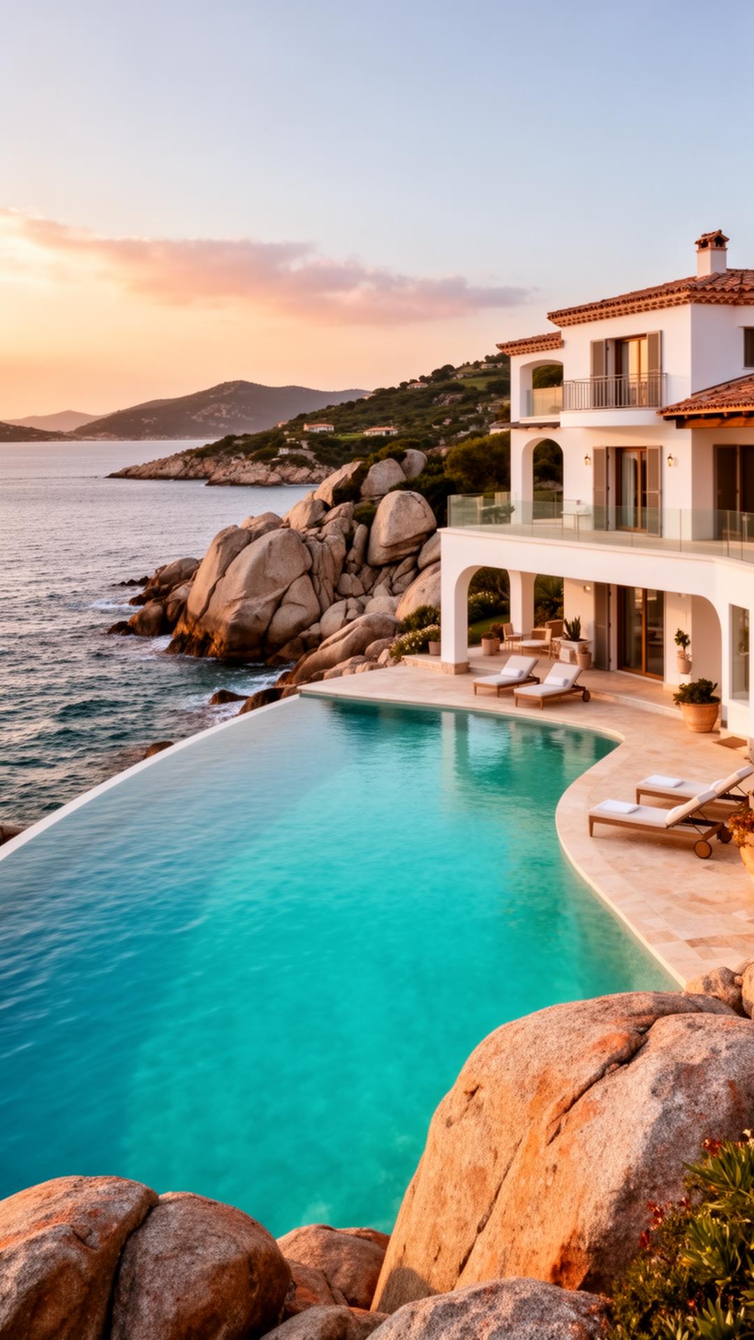 Villa con piscina in Costa Smeralda, Sardegna