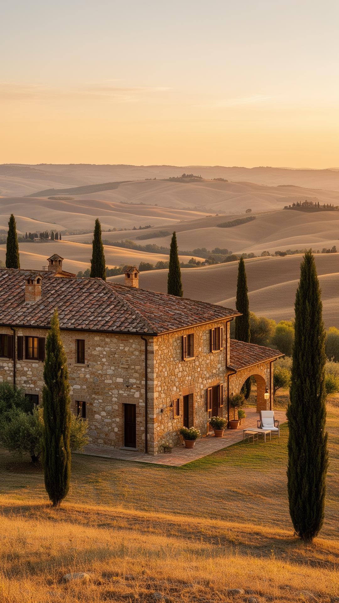 Casale in Val d'Orcia, Toscana